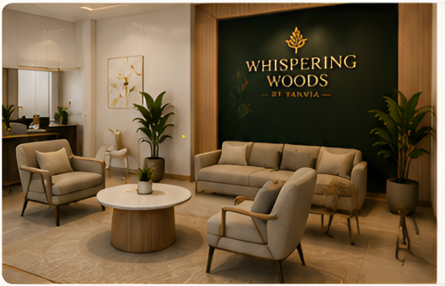 Whispering Woods Experience Centre lounge