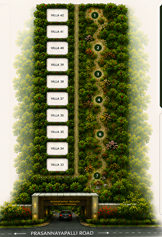 Whispering Trail Landscape Plan